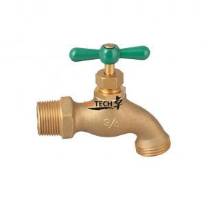 3/4 NPT & 1/2 NPT Brass Bib Tap Brass Bibcock with green handle