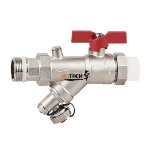 PPR Brass Strainer Ball Valve