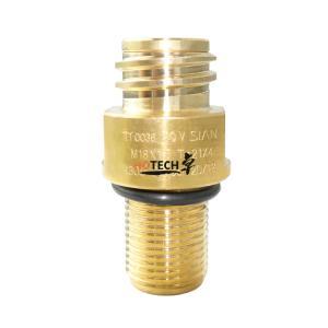 Soda Cylinder Pin Valve Brass Cylinder Valve High Pressure CO2 Soda Maker Valve