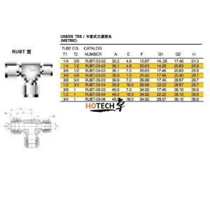 Stainless Steel Union Tee RUBT